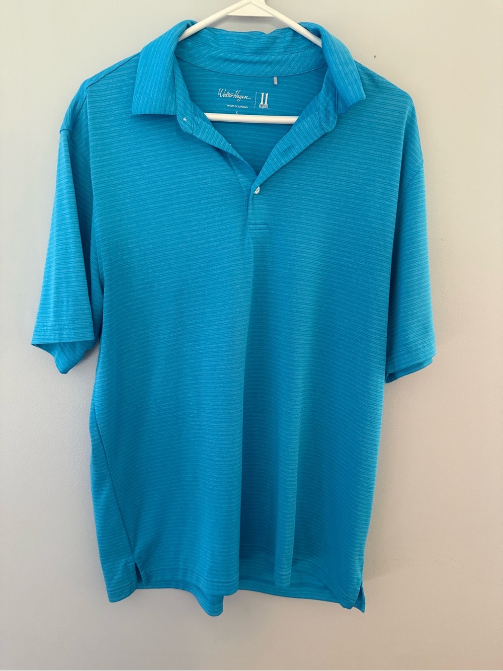 Walter Hagen Men’s Large Blue Golf Polo